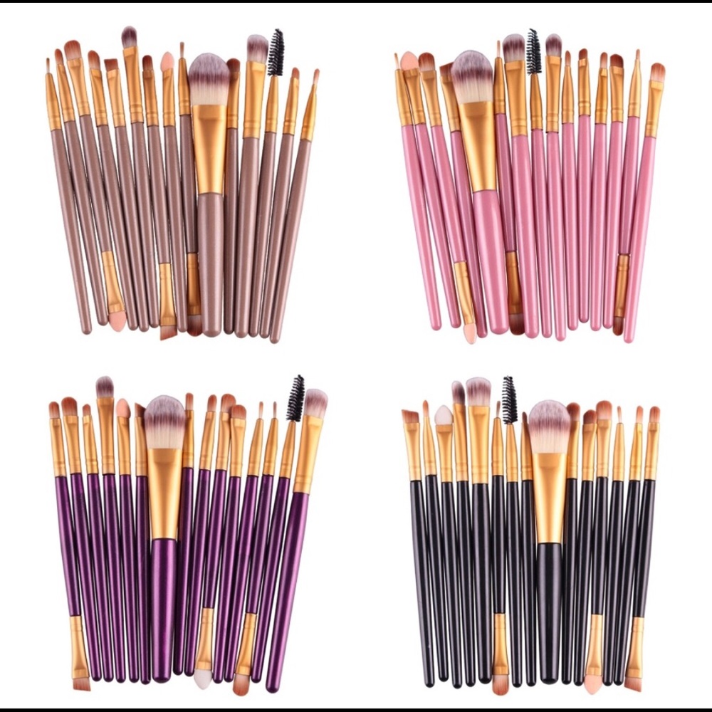 SALEFINAL MARKDOWN 15 Piece Makeup Brush Set - Picture 1 of 6